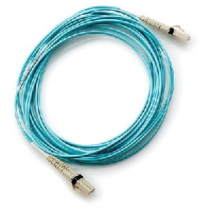 HPE 5m Multi-mode OM3 50/125um LC/LC 8Gb FC and 10GbE Laser-enhanced Cable 1 Pk