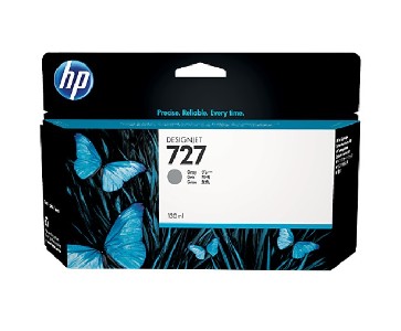 HP 727 130-ml Gray Ink Cartridge