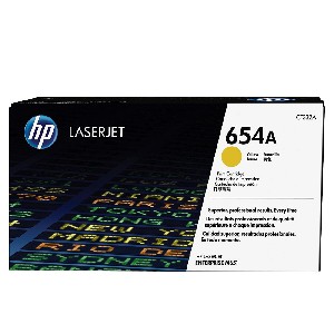 HP 654A Yellow Original LaserJet Toner Cartridge