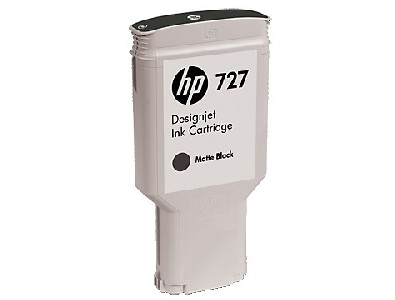 HP 727 300-ml Matte Black Designjet Ink Cartridge