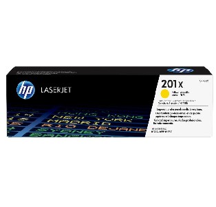 HP 201X High Capacity Yellow Original LaserJet Toner Cartridge (CF402X)