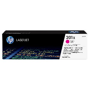 HP 201X High Capacity Magenta Original LaserJet Toner Cartridge (CF403X)