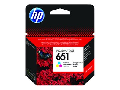 HP 651 Ink Cartridge Tri-color