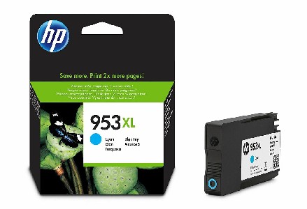 HP 953XL High Yield Cyan Original Ink Cartridge