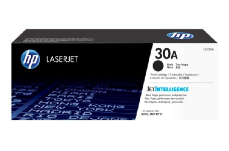 HP 30A Black Original LaserJet Toner Cartridge (CF230A)