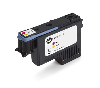 HP 744 Magenta& Yellow Printhead