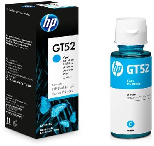 HP GT52 Cyan Original Ink Bottle