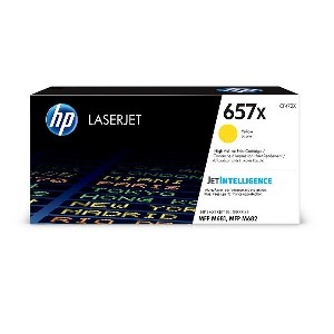 HP 657X High Yield Yellow Original LaserJet Toner Cartridge (CF472X)