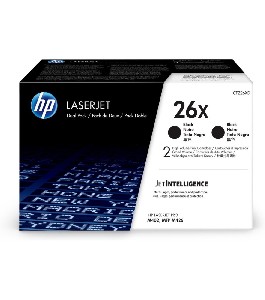 HP 26X High Yield Black Original LaserJet Toner Cartridge (CF226X)