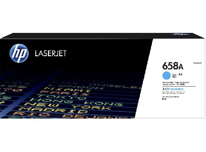 HP 658A Cyan LaserJet Toner Cartridge