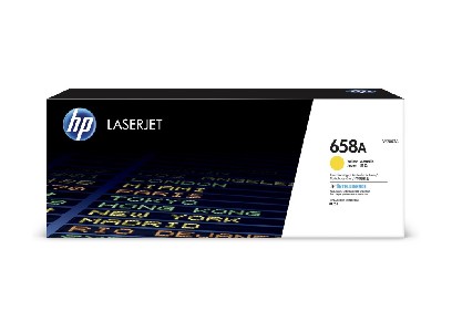 HP 658A Yellow LaserJet Toner Cartridge