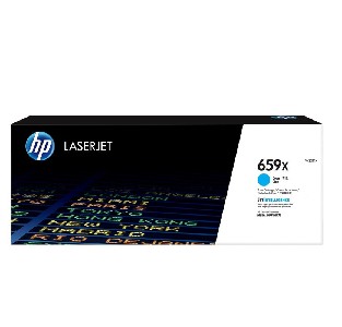 HP 659X High Yield Cyan Original LaserJet Toner Cartridge