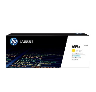 HP 659X High Yield Yellow Original LaserJet Toner Cartridge