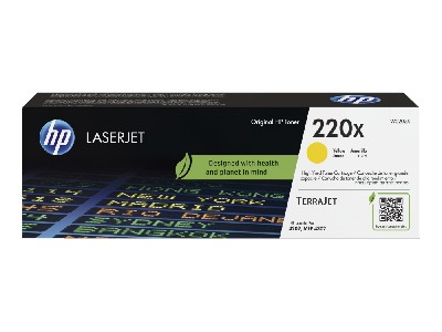 HP 220X Yellow Original LaserJet Toner Cartridge