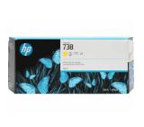 HP 738 300-ml Yellow DesignJet Ink Cartridge