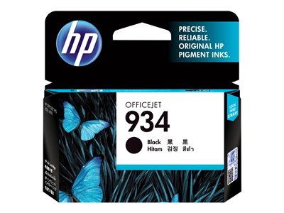 HP 934 original ink cartridge black standard capacity