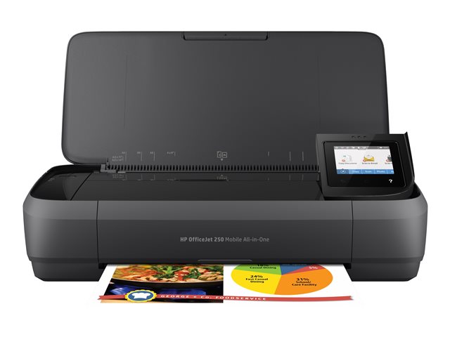 HP OfficeJet 250 Mobile All-in-One Color Wi-Fi USB