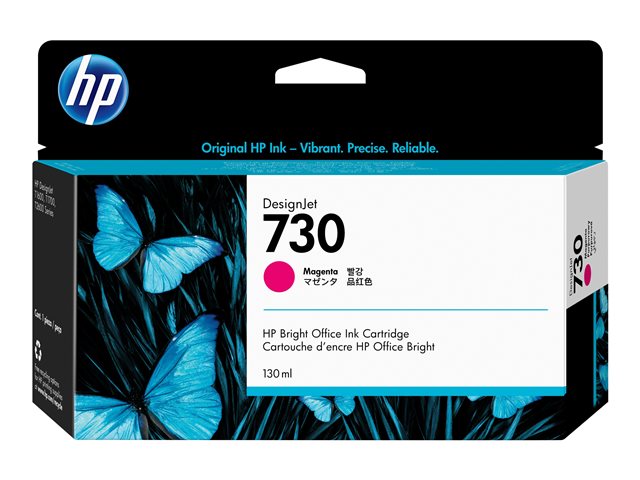 HP 730 130 ml Magenta Ink Cartridge T1600