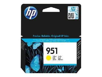 HP 951 original ink cartridge yellow standard capacity