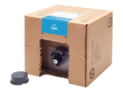 HP 873Y 3-liter Cyan Latex Ink Cartridge