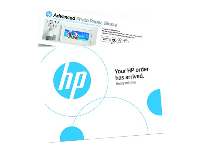 HP Advanced Photo Paper Gloss 4x12 in 10