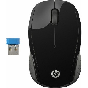 HP 200 Black Wireless Mouse