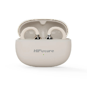 HiFuture FlexClip Champagne Gold, Open Ear Comfort