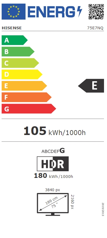 Hisense 75" E7NQ
