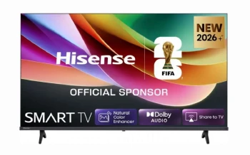 Hisense 40" A4S, Full HD 1920x1080, DLED, HDR, HLG, DTS HD, Smart TV, WiFi, WiFi