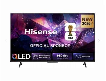 Hisense 43" E7S Pro, 4K Ultra HD 3840x2160, QLED, Quantum Dot, 144Hz, HDR 10+