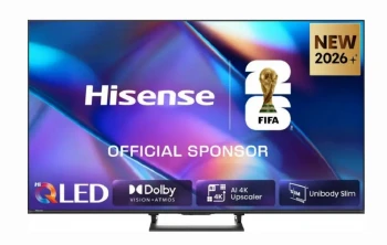 Hisense 50" A7S, 4K Ultra HD 3840x2160, QLED, FALD, Quantum Dot, HDR 10+, HLG