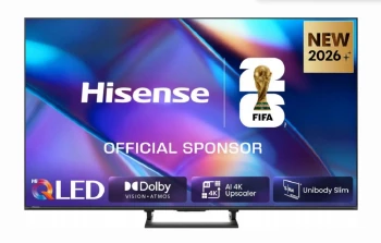 Hisense 55"A7S, 4K Ultra HD 3840x2160, Quantum Dot, Light Sensor, HDR 10+, HLG