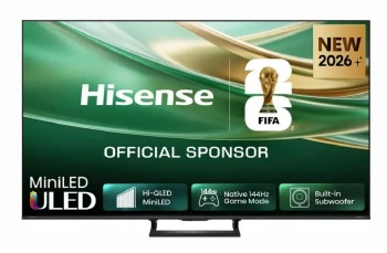 Hisense 65"E8S, 4K Ultra HD 3840x2160, ULED, Quantum Dot, 144 Mhz, HDR 10+, HLG