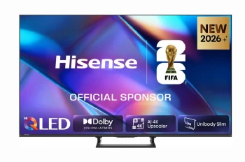 Hisense 65" A7S, 4K Ultra HD 3840x2160, QLED, HDR 10+, HLG, Dolby Vision, Dolby