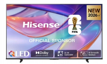 Hisense 65" E7S, 4K Ultra HD 3840x2160, QLED, Quantum Dot, HDR 10+, HLG, Dolby
