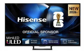Hisense 75"U7SE, 4K Ultra HD 3840x2160, ULED, FALD, Quantum Dot, 144Hz, IPS, HDR