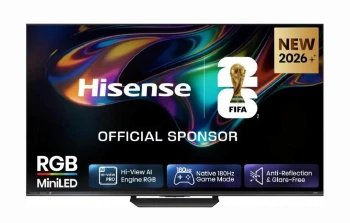 Hisense 65" UR8S, 4K Ultra HD 3840x2160, RGB Mini Led, DLED, Quantum Dot, 180Hz