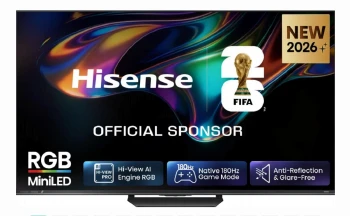 Hisense 85" UR8S, 4K Ultra HD 3840x2160, RGB Mini Led, DLED, Quantum Dot, 180Hz