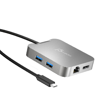 Докинг станция j5create JCD391 4K60 Elite USB-C PD, USB-A, HDMI,