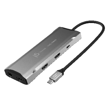 Докинг станция j5create JCD397 100W, 4K60 Elite USB-C, 10Gbps