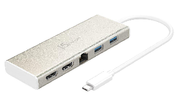 Докинг станция j5 create JCD381, USB-C, 2x HDMI, USB 3.1, PD 2.0,