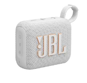JBL GO 4 WHT Ultra-portable waterproof and dustproof Speaker