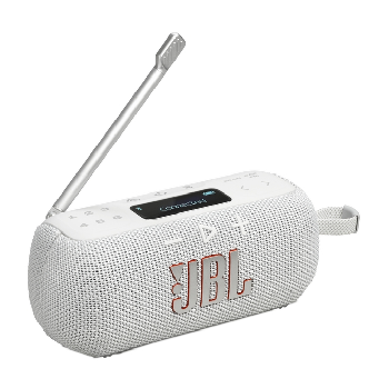 JBL TUNNER3 WHT Portable DAB/DAB+/FM radio with Bluetooth