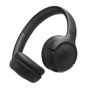 JBL TUNE 530BT BLK Wireless on-ear Bluetooth headphones