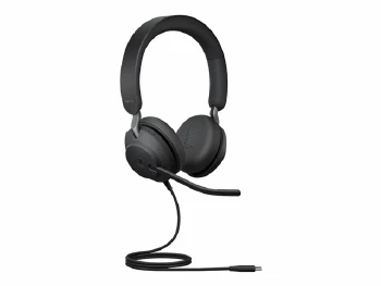 Слушалки с микрофон Jabra Evolve2 40 SE MS Stereo, USB C/A