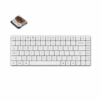 Геймърска механична клавиатура Keychron K3 Pro White