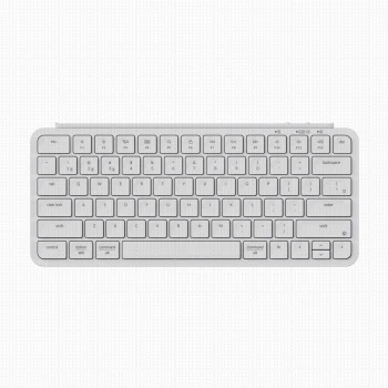 Безжична клавиатура Keychron B1 Pro Ultra-Slim Ivory White