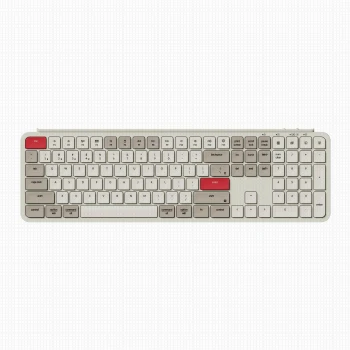 Безжична клавиатура Keychron B6 Pro Ultra-Slim - Retro Red