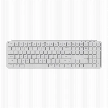 Безжична клавиатура Keychron B6 Pro Ultra-Slim - Ivory White