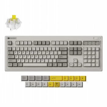 Безжична механичка клавиатура Keychron R6 QMK Retro -
